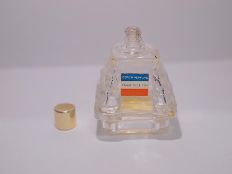 ESPOIR PERFUME/Chanel No.19 TYPE香水瓶、ミニチュア香水ボトル、ミニガラスボトル、香水ガラス瓶　LCC 0947（5）