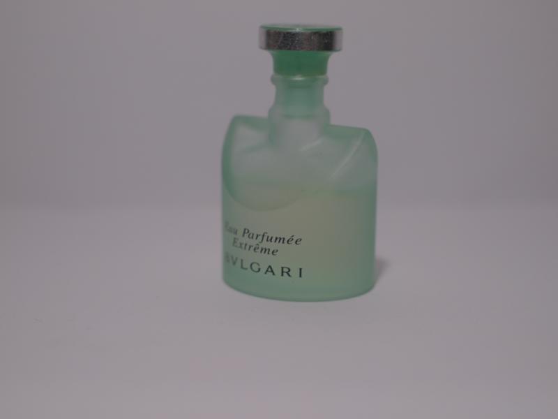 Bulgari/Eau Parfumée au Thé Vert Extreme香水瓶、ミニチュア香水ボトル、ミニガラスボトル、香水ガラス瓶　LCC 1002（2）
