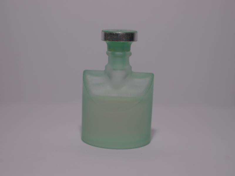 Bulgari/Eau Parfumée au Thé Vert Extreme香水瓶、ミニチュア香水ボトル、ミニガラスボトル、香水ガラス瓶　LCC 1002（4）