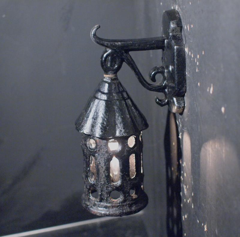 イギリス製黒ウォールブラケット、壁ブラケット照明、ウォールランプ 、ライト　LCB 0505（3）