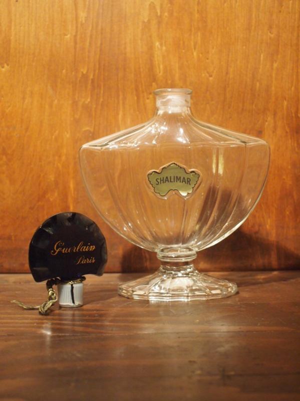GUERLAIN / SHALIMAR 香水瓶、香水ボトル、ガラスボトル、香水ガラス瓶　LCC 1064（4）