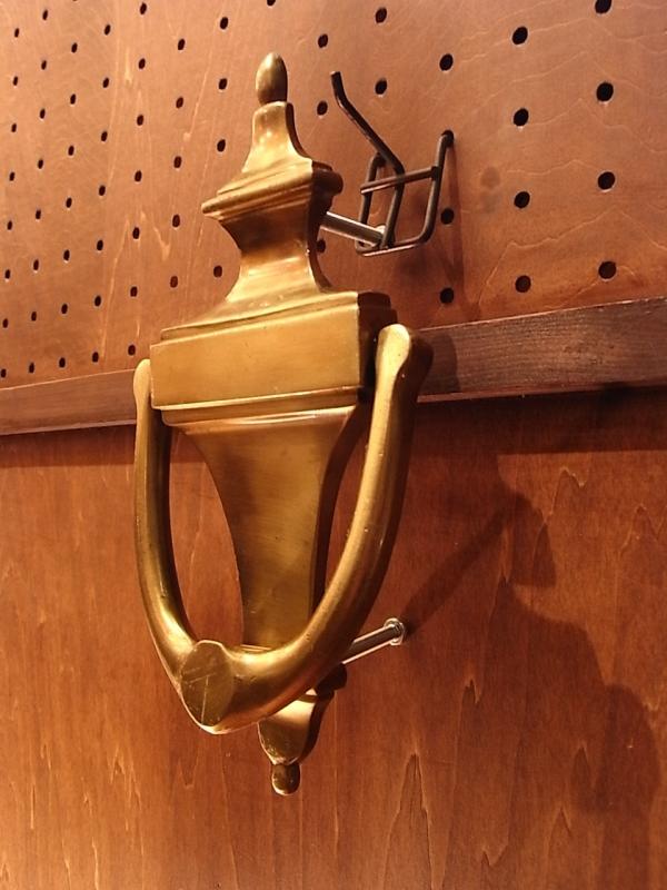 イタリア製真鍮製ドアノッカー　ヴィンテージドア家具パーツ　家具部品　ドアパーツ　LCM 5937（2）