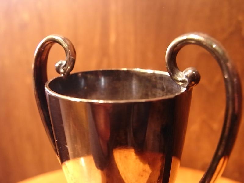 真鍮製トロフィー 1938年アンティーク優勝カップ　優勝杯　LCM 5841（5）