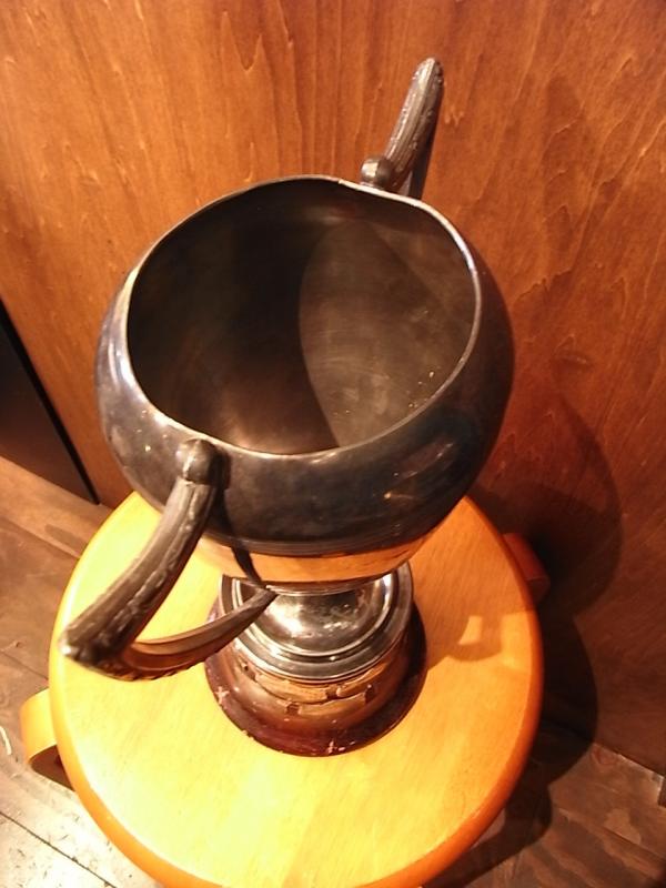 真鍮製トロフィー 1949年アンティーク優勝カップ　優勝杯　LCM 5844（3）