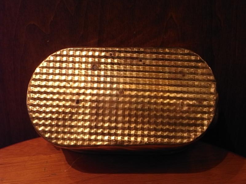 アンティーク真鍮製トレイ、トレー（カルトン、バケツ、入れ物、花器）　LCM 5966（5）