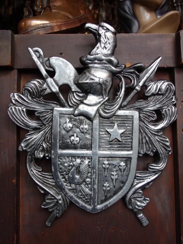 インテリア騎士、紋章のエンブレム、壁掛け、盾壁飾り　LCM 6037（5）
