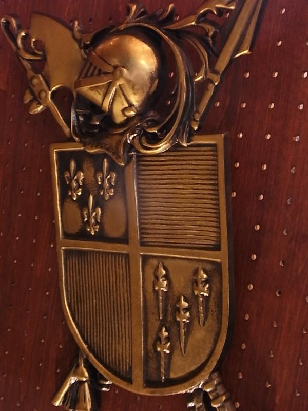 インテリア騎士武器紋章のエンブレム、壁掛け、盾壁飾り　LCM 5889（3）