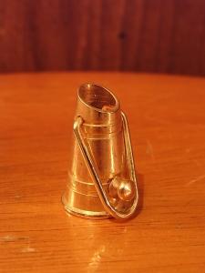 Italian mini brass jug