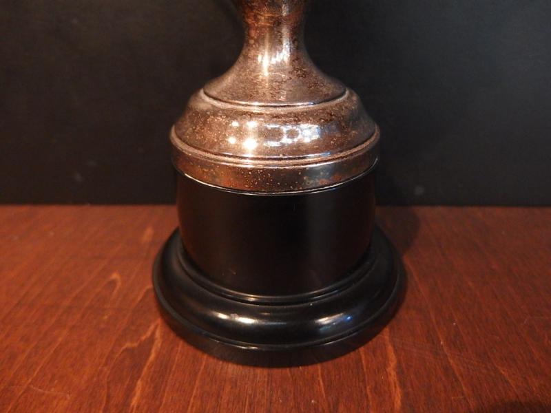 真鍮製トロフィー ビンテージシルバートロフィー　アンティーク優勝カップ　優勝杯　LCM 6548（4）