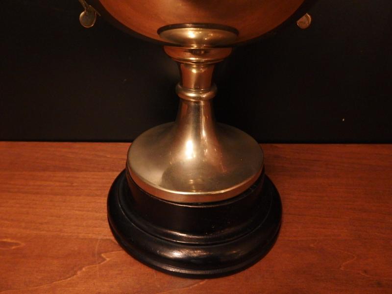 真鍮製トロフィー ビンテージシルバートロフィー　アンティーク優勝カップ　優勝杯　LCM 6549（5）