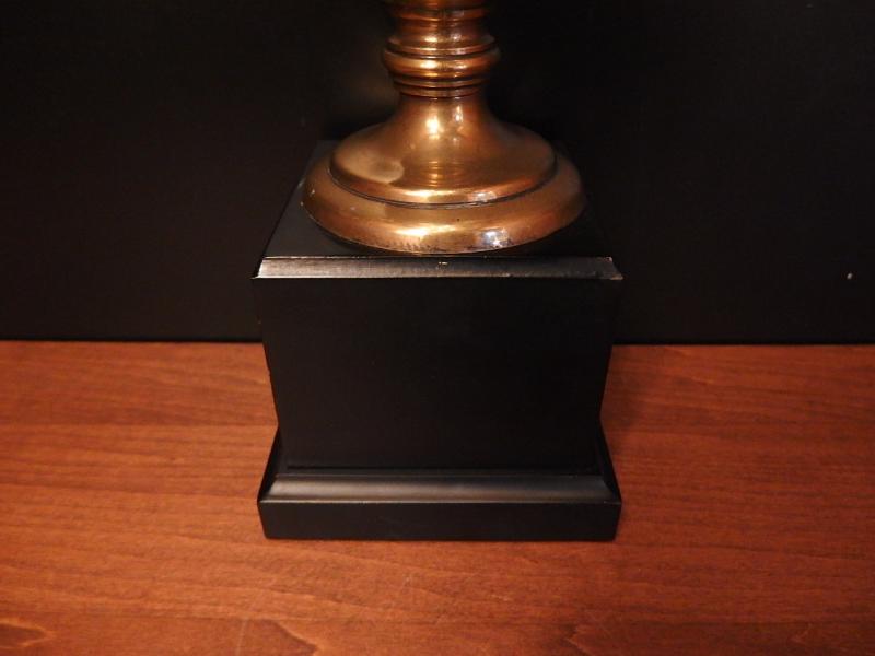 真鍮製トロフィー ビンテージシルバートロフィー　アンティーク優勝カップ　優勝杯　LCM 6527（4）