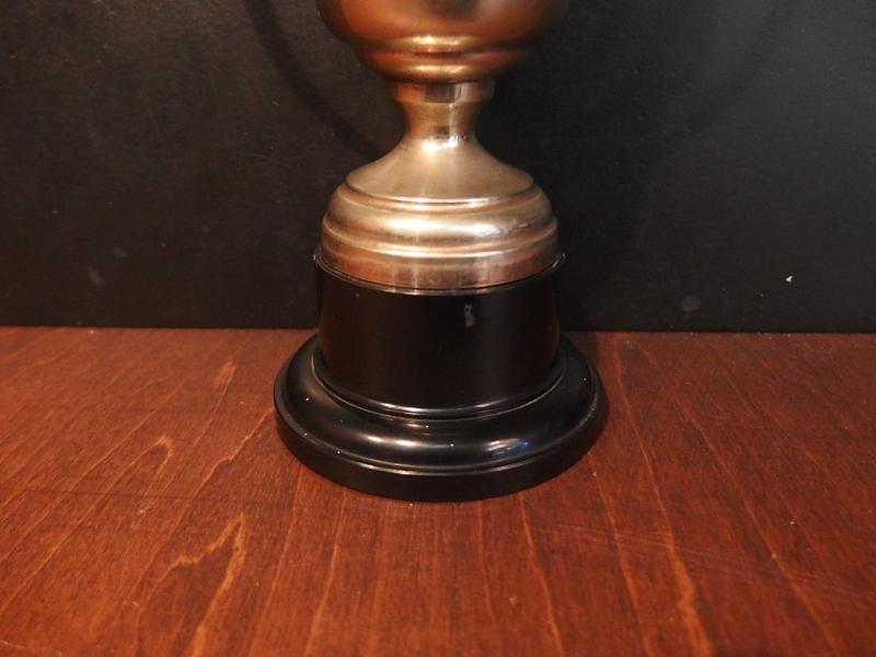 真鍮製トロフィー ビンテージシルバートロフィー　アンティーク優勝カップ　優勝杯　LCM 6509（4）