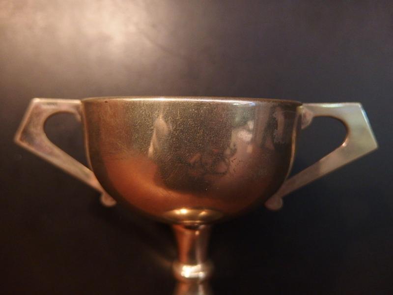 真鍮製トロフィー ビンテージシルバートロフィー　アンティーク優勝カップ　優勝杯　LCM 6510（2）