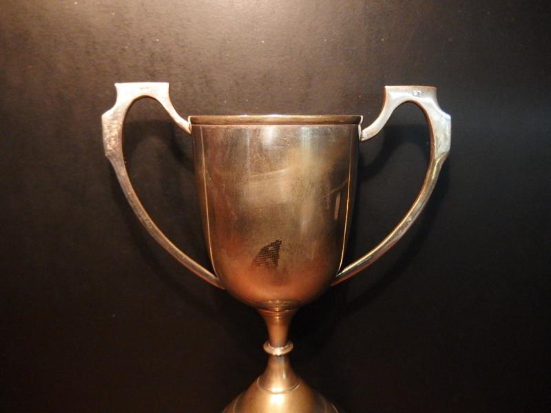 真鍮製トロフィー ビンテージシルバートロフィー　アンティーク優勝カップ　優勝杯　LCM 6513（3）