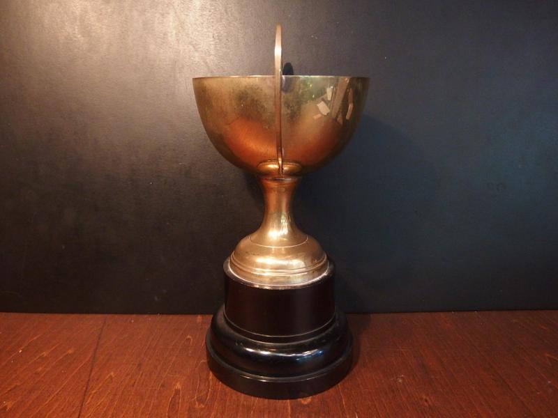 真鍮製トロフィー ビンテージシルバートロフィー　アンティーク優勝カップ　優勝杯　LCM 6521（2）