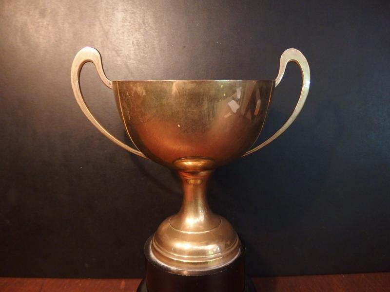 真鍮製トロフィー ビンテージシルバートロフィー　アンティーク優勝カップ　優勝杯　LCM 6521（3）