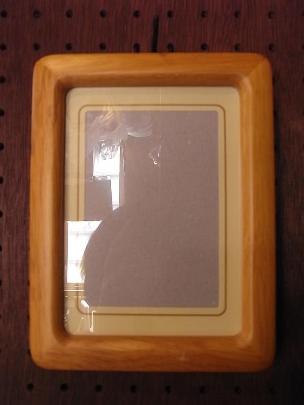 ビンテージ木製ピクチャーフレーム（額縁、フォトフレーム）（木、壁掛け）　BCM 0098（2）