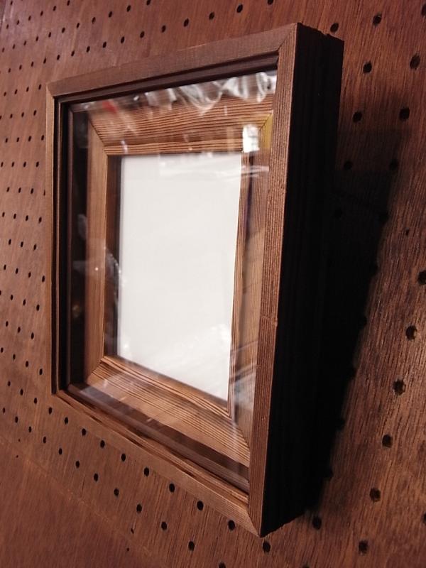 ビンテージ木製ピクチャーフレーム（額縁、フォトフレーム）（木、壁掛け）　BCM 0099（4）