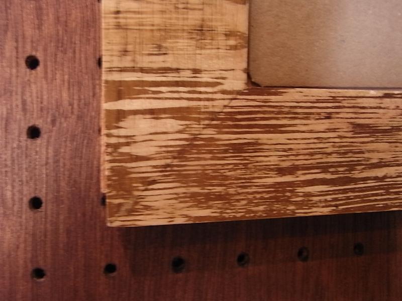 ビンテージ木製ピクチャーフレーム（額縁、フォトフレーム）（木、壁掛け）　BCM 0100（4）