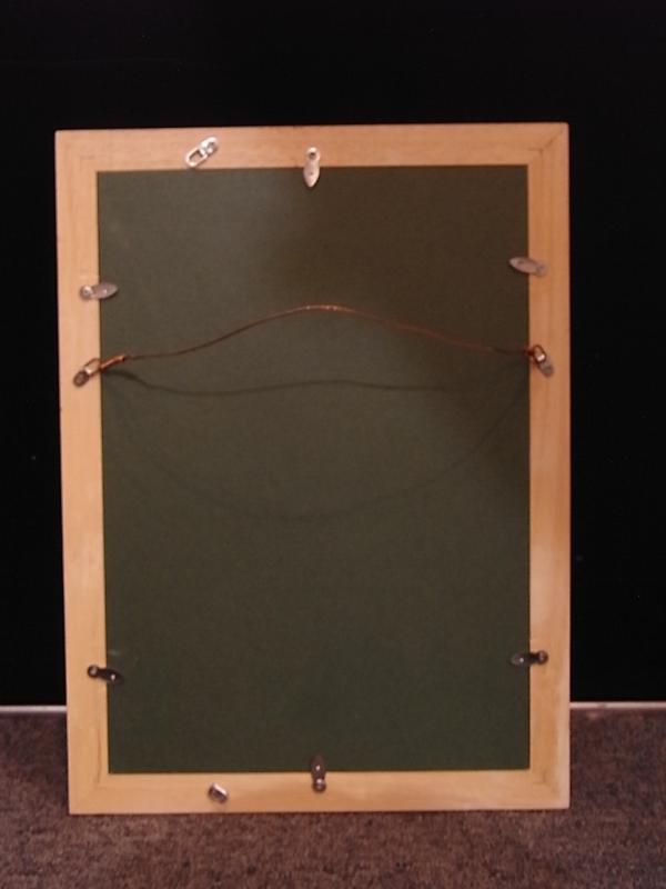 ビンテージ木製ピクチャーフレーム（額縁、フォトフレーム）（木、壁掛け）　BCM 0109（6）