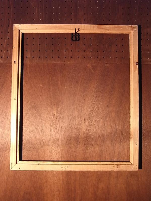 ビンテージ木製ピクチャーフレーム（額縁、フォトフレーム）（木、壁掛け）　BCM 0129（5）