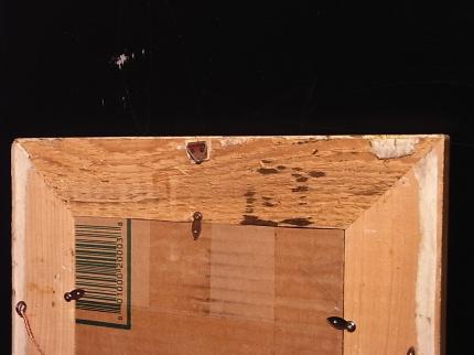 ビンテージ木製ピクチャーフレーム（額縁、フォトフレーム）（木、壁掛け）　BCM 0134（C1）