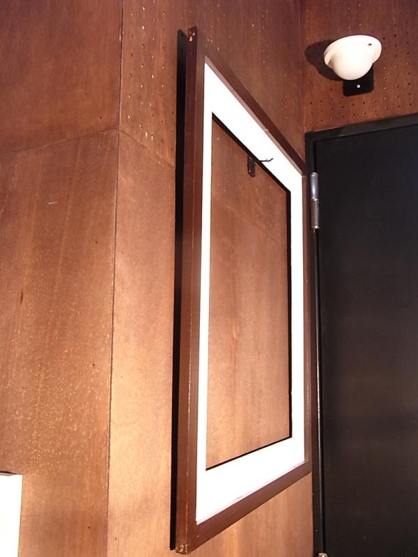 ビンテージ木製ピクチャーフレーム（額縁、フォトフレーム）（木、壁掛け）　BCM 0150（5）