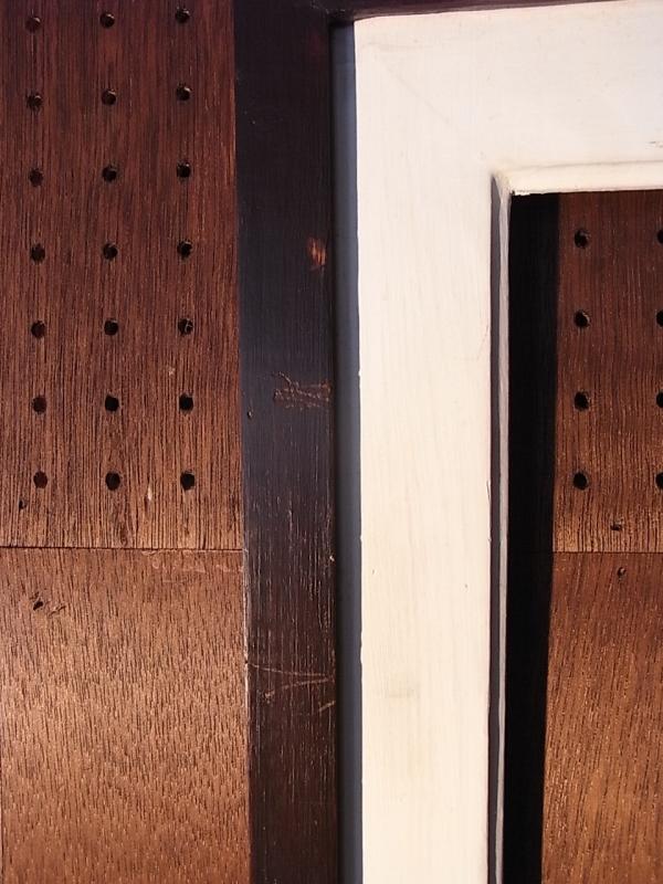 ビンテージ木製ピクチャーフレーム（額縁、フォトフレーム）（木、壁掛け）　BCM 0154（2）