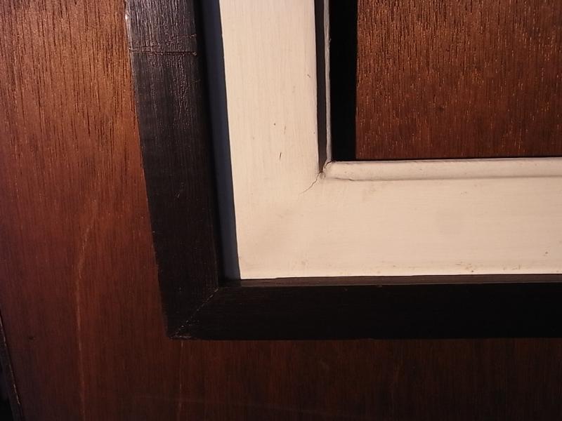ビンテージ木製ピクチャーフレーム（額縁、フォトフレーム）（木、壁掛け）　BCM 0154（3）