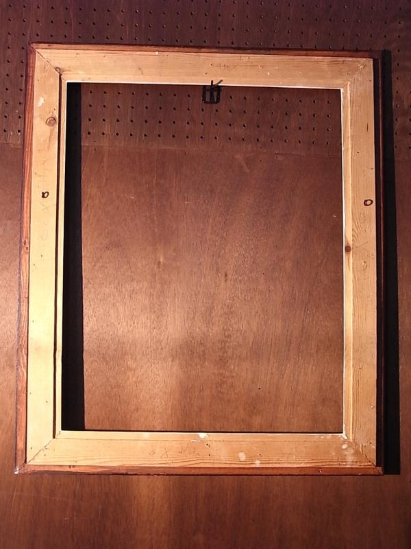 ビンテージ木製ピクチャーフレーム（額縁、フォトフレーム）（木、壁掛け）　BCM 0154（5）