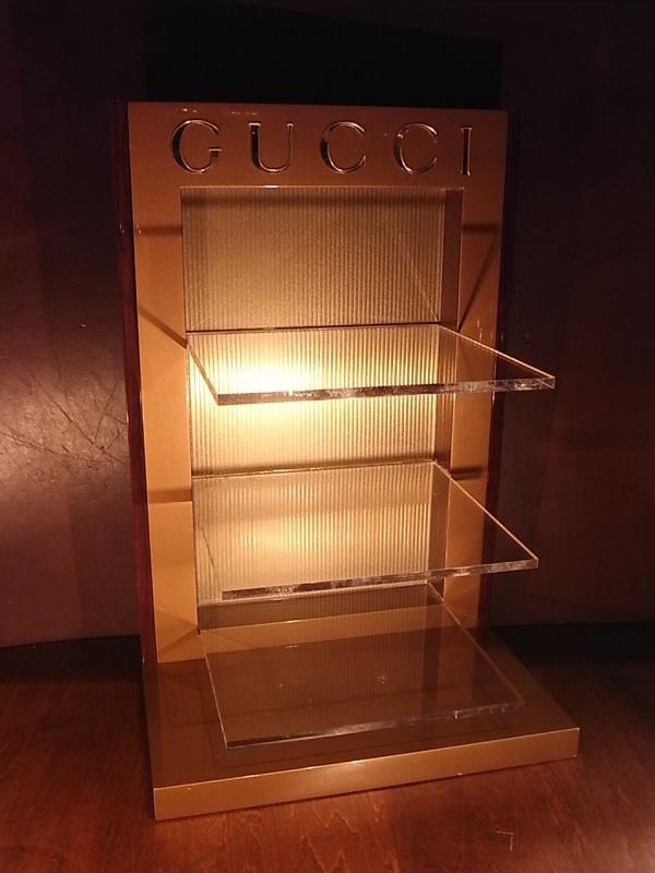 GUCCI display shelf