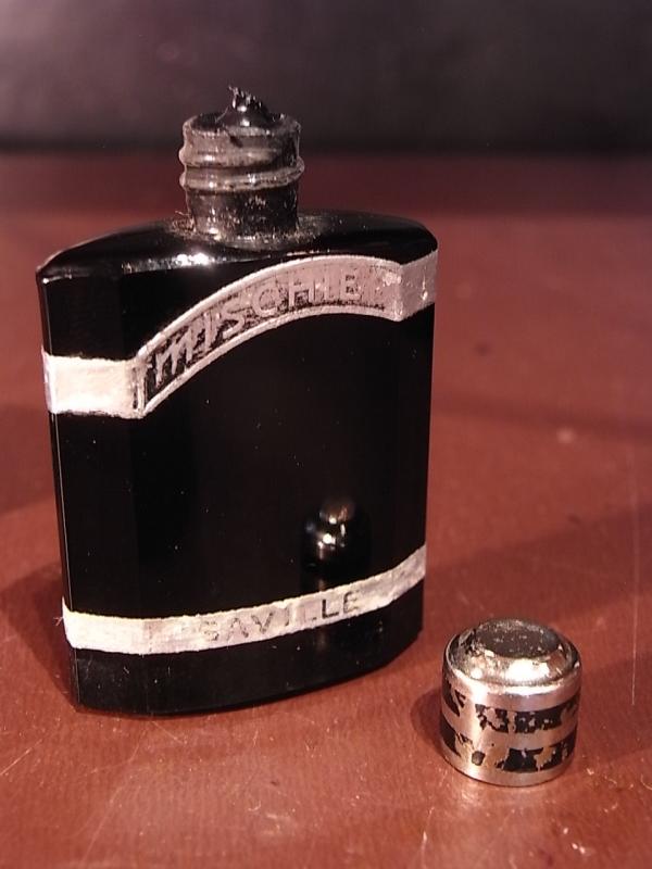 MISCHIEF / SAVILLE香水瓶、ミニチュア香水ボトル、ミニガラスボトル、香水ガラス瓶、帽子型香水　LCC 1225（5）