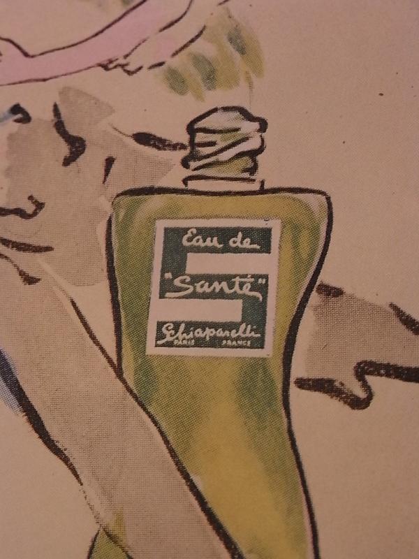 ヴィンテージスキャパレリEau de Sante香水広告　LCC 1206（6）