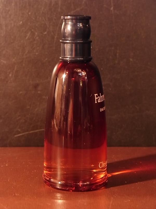 Christian Dior/Fahrenheitヴィンテージ香水瓶、ミニチュア香水ボトル、ミニガラスボトル、サンプルガラス瓶　LCC 1252（3）