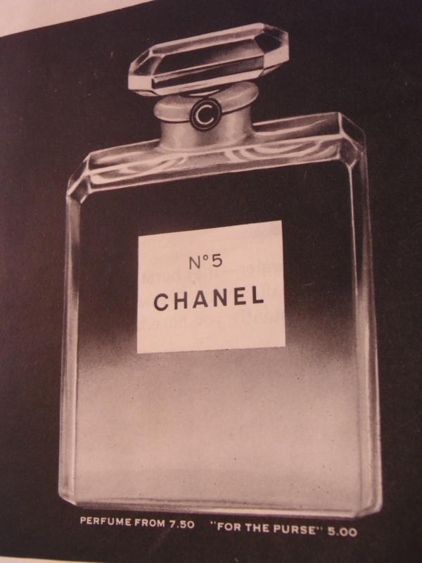 CHANEL PERFUM ADVERTISEMENT、ヴィンテージシャネル香水広告　LCC 1255（4）