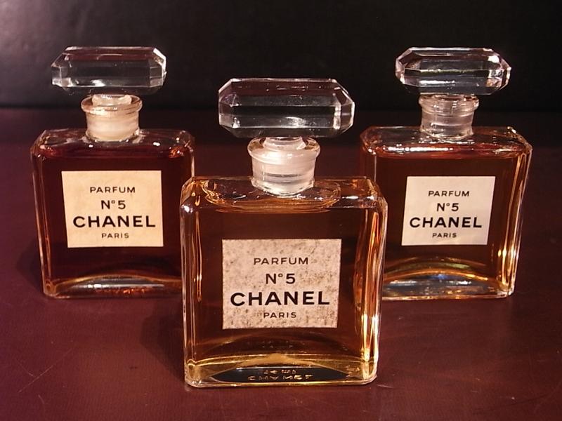 CHANEL / N°5 glass perfume bottle（3点あり！）