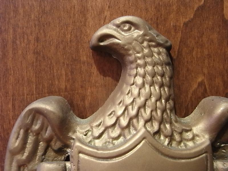 イタリア製真鍮ドアノッカー、ワシドアノック、鷲ドア飾り、鳥ドア装飾　BCM 0285（4）