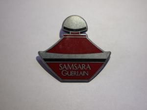 GUERLAIN / SAMSARA perfume bottle pin