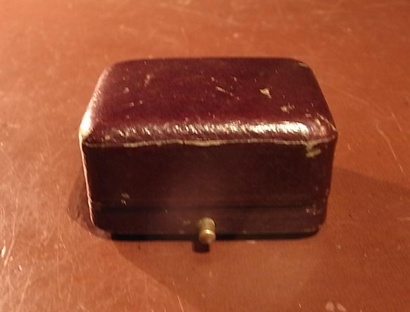 ワインレッド系ジュエリーホルダー、紫色ベルベット宝石箱、ベッチンジュエリーディスプレイ　LCM 6910（2）