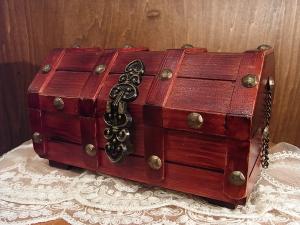 wood jewelry display box
