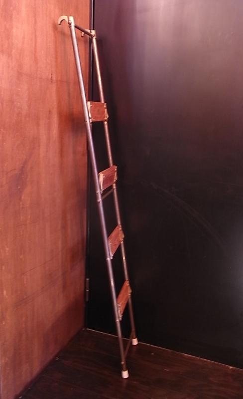 ディスプレイはしご　真鍮はしご　おしゃれなハシゴ　図書館階段はしご　BCM 0363（7）