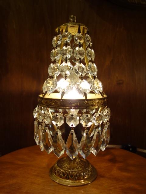 French brass Imperial table chandelier 1灯