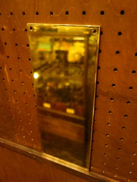真鍮製押板　光沢ゴールドフィンガープレート　ドアプレート　LCM 7204（3）