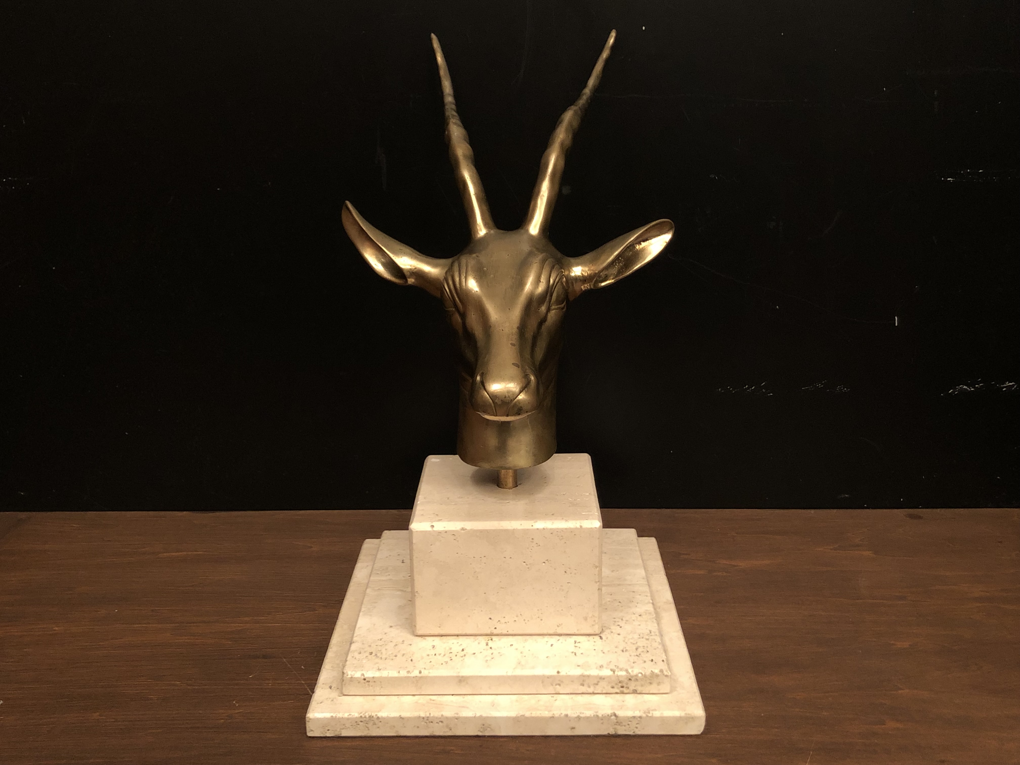 Brass Deer Object