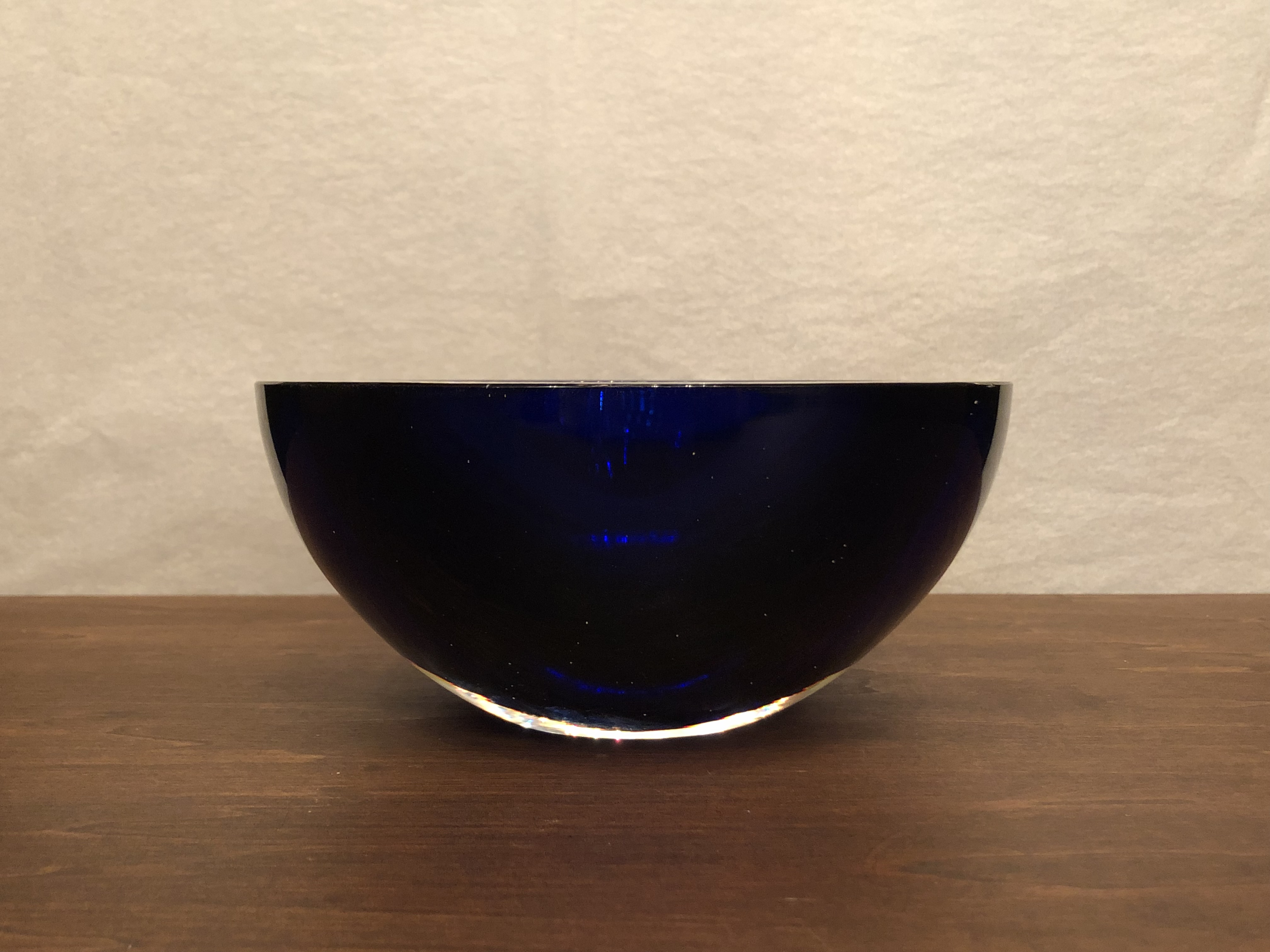 イタリアムラノガラス　ガラス灰皿　モダンアート　USM 1540（2）