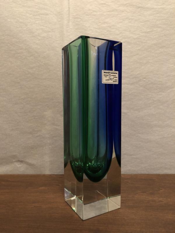 イタリアムラノガラス　花瓶　フラワーベース　USM 1542（6）