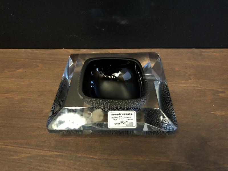 イタリアムラノガラス灰皿　USM 1546（3）