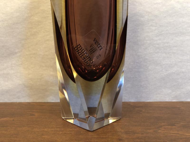 イタリア製ムラノガラスの花瓶　USM 1549（5）