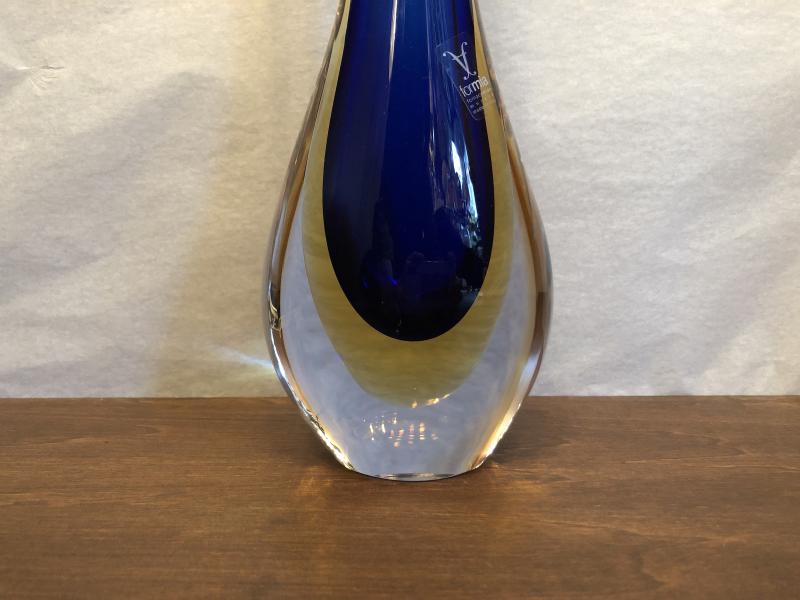イタリア製ムラノガラスの花瓶　USM 1550（2）