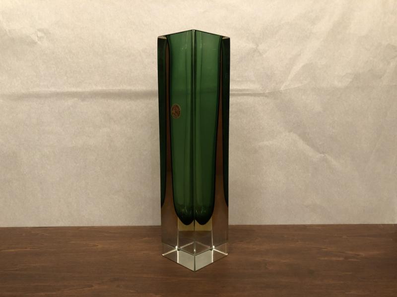 イタリア製ムラノガラスの花瓶　USM 1554（2）